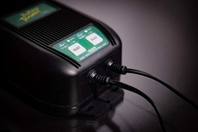 Battery Tender WaveCharge 6 AMP - 2 Bank Multibank Charger - 3 AMPs Per Bank - Selectable 12V / 6V - Smart and Switchable Multi Battery Charger and Maintainer - 022-1002-DL-WH