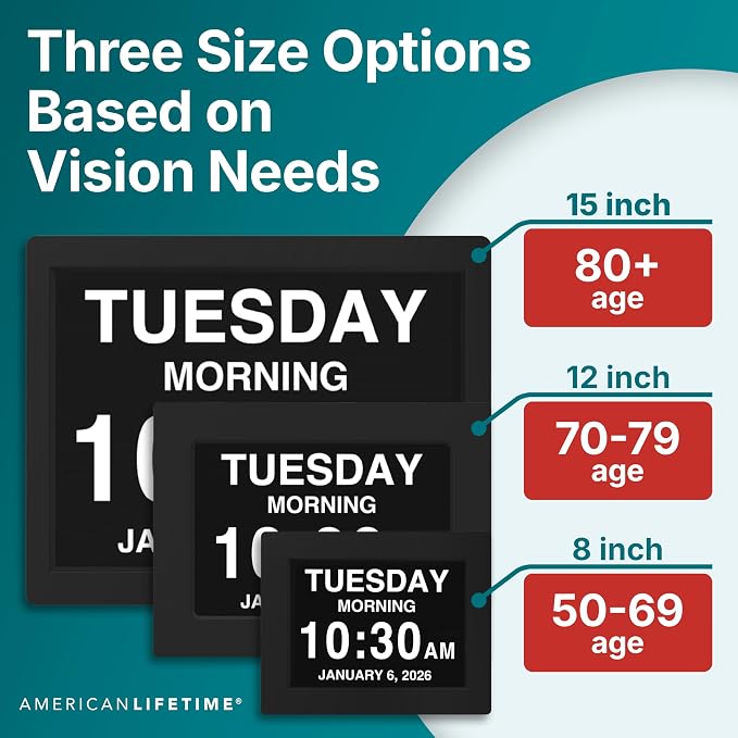 American Lifetime Large Digital Clock - Image 3
