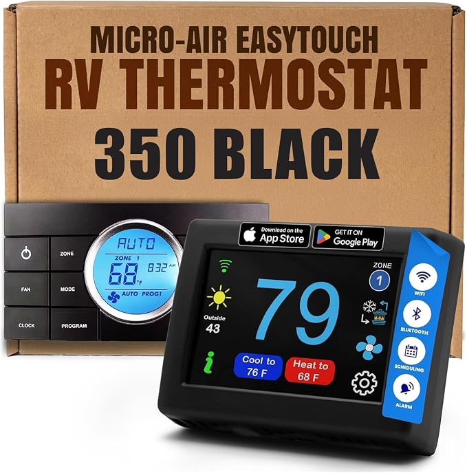 MICRO-AIR EasyTouch Digital RV Thermostat Replacement by MicroAir