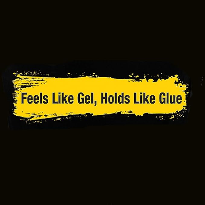 got2b Ultra Glued Invincible Styling Gel Set, 6 Fl Oz (2-Tube) + 1.25 Fl Oz Travel Size, Hair Gel for Men and Women with Extra Strong Hold, Non-Sticky, No-Flake Formula for Vertical Styles