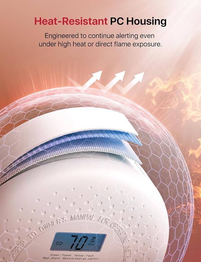 X-Sense 10-Year Smoke & Carbon Monoxide Alarm - Image 5