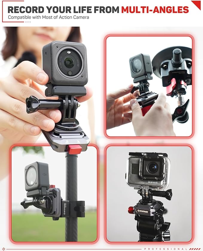 IFOOTAGE Q38 Quick Release Plate, Camera Quick Release Tripod Mount Adapter - Image 6