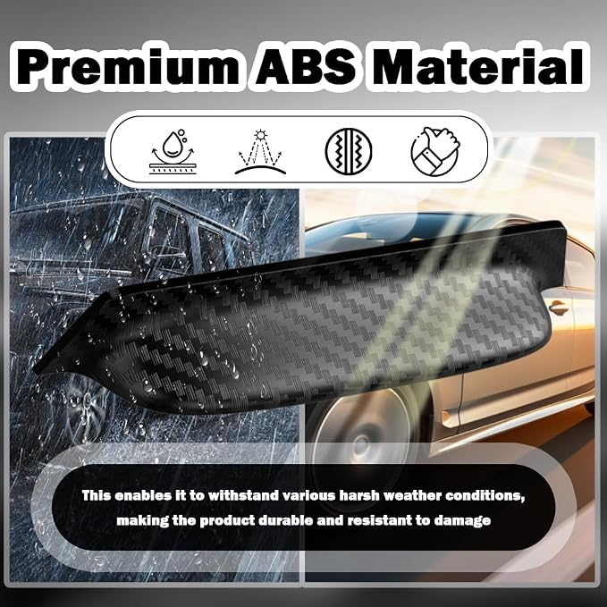 2PCS Backup Camera Rain Shield, Carbon Fiber Backup Camera - Image 3