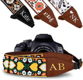 Art Tribute Personalized Camera Strap Colorful Hearts by ArtTribute