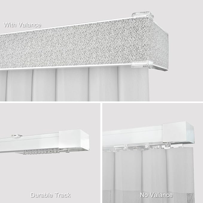 Blindify Motorized Sheer Vertical Blinds with Remote, Light Filtering Smart Vertical Blinds Work with Alex Google Home, Horizontal Blinds for Sliding Glass Doors, Customize(Linen Light Gray)