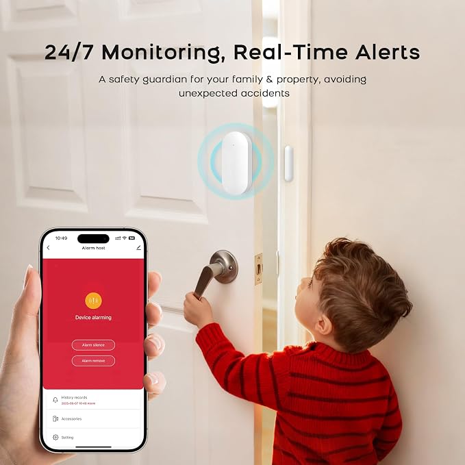 PGST Home Security Systems 12-Piece Kit, WiFi+GSM/4G - Image 3