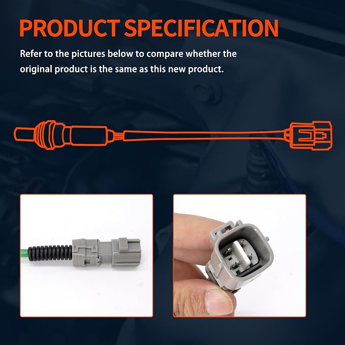 HiSport 89467-33210 Oxygen O2 Sensor Downstream - Image 2
