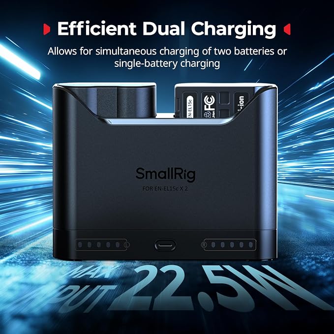 SMALLRIG EN-EL15c Battery Charger - Image 2