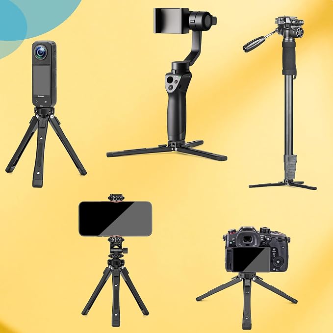 Zeadio Heavy Duty Metal Camera Tripod Stand - Image 6