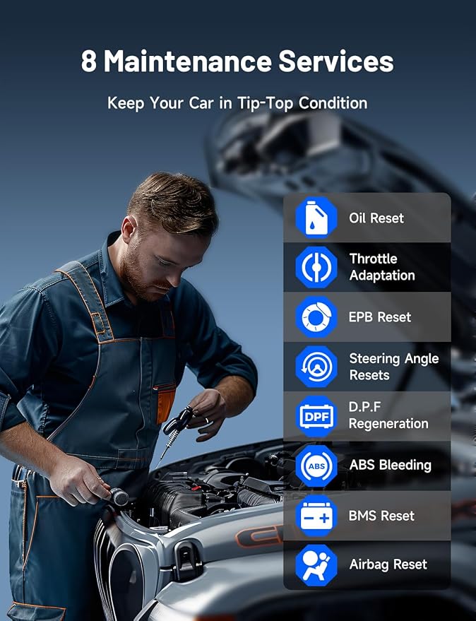 TOPDON TopScan Lite OBD2 Bluetooth Scanner, Bi-Directional All System - Image 4