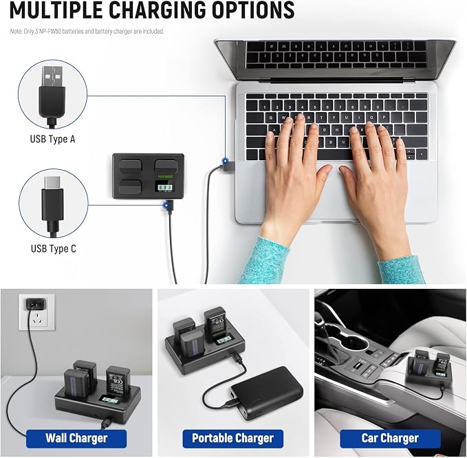 NEEWER Replacement Battery and Charger Set - Image 6