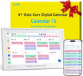 Callsky-Tech 15.6 Inch Digital Calendar - Full HD IPS Smart Touchscreen Family Planner with Octa Core & 64GB, offering an Anti-Glare Electronic Calendar, Chore Chart, and Multi-Sync—Perfect Gift for Home & Family