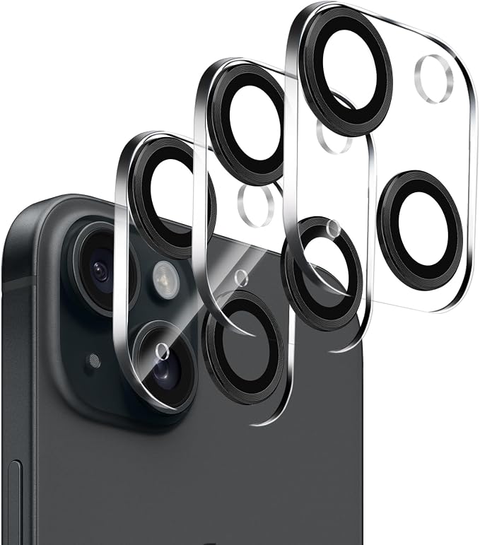 Dengduoduo 3 Pack Tempered Glass Camera Lens Protector by Dengduoduo