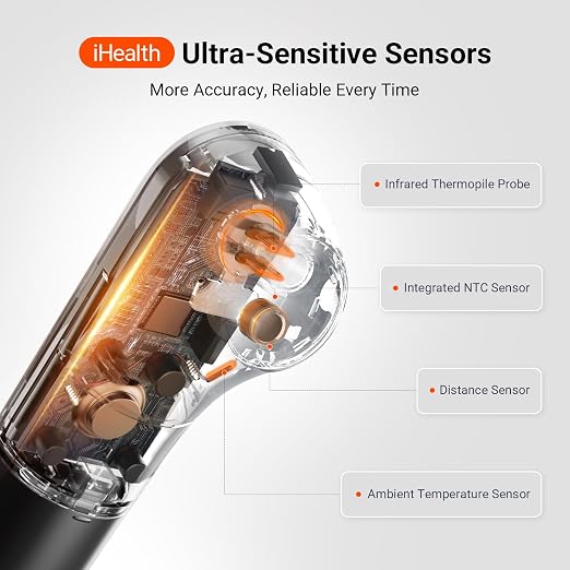 iHealth No-Touch Digital Forehead Thermometer - Image 3