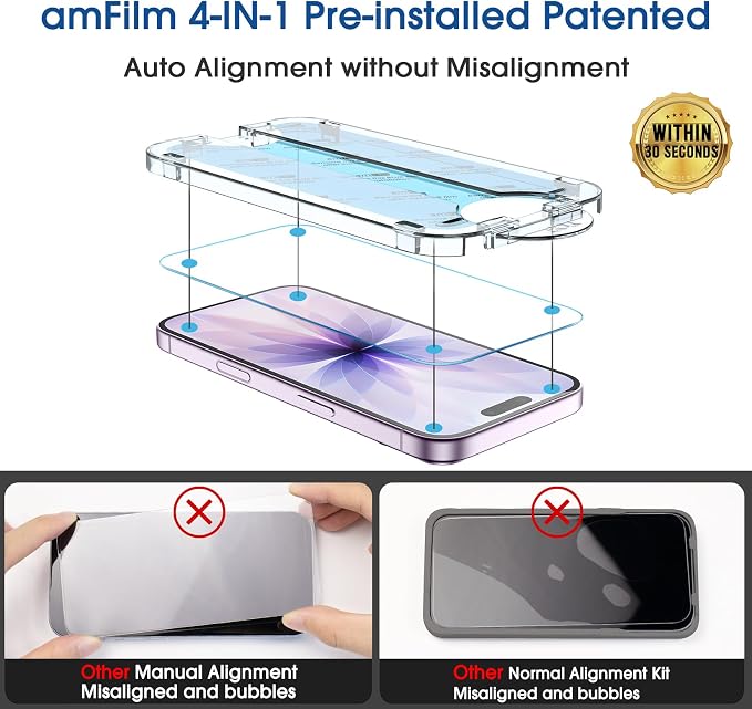 amFilm OneTouch Screen Protector - Image 3
