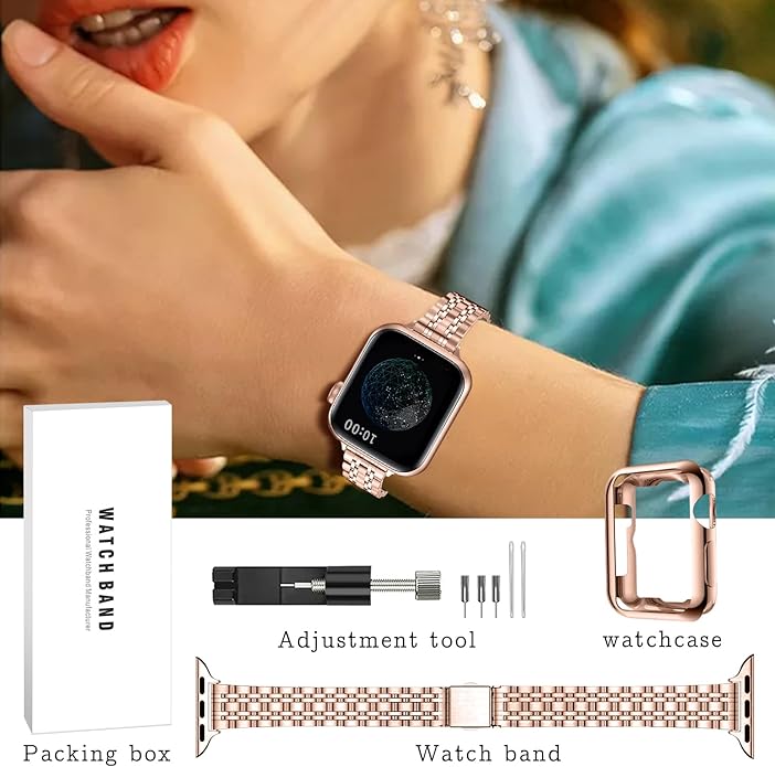 QUNDAXI Slim Watch Band Compatible - Image 6