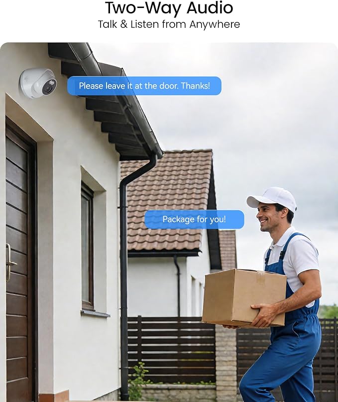 ZOSI C220 8CH 4MP QHD 2.5K PoE Home Security Camera System, 8CH 5MP 3K NVR - Image 4