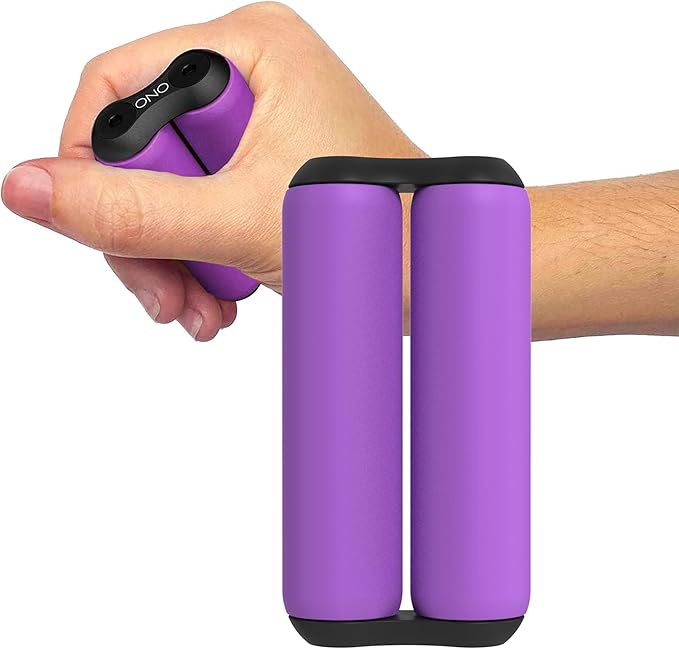 ONO Roller - Handheld Fidget Toy for Adults | Help Relieve Stress, Anxiety, Tension | Promotes Focus, Clarity | Compact, Portable Design (Purple, Full Size - ABS Plastic)