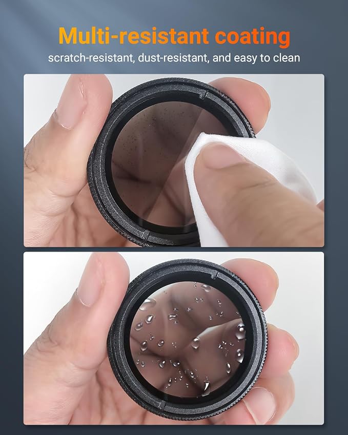 Vantrue 40mm Ultra-Slim CPL Circular Polarizer Filter - Image 6