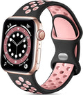 Lerobo Compatible for Apple Watch Band 41mm 40mm 38mm 42mm Women Men Silicone by Lerobo