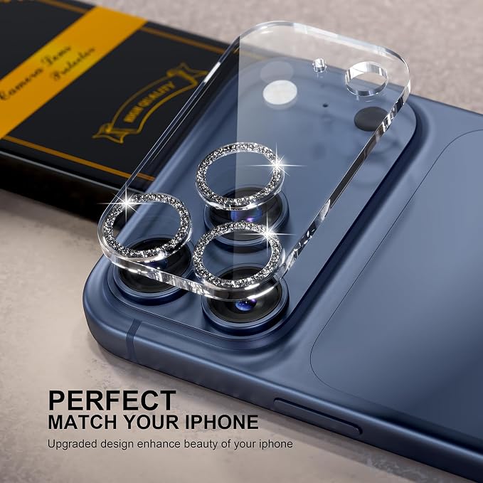 for 6 Pack iPhone 17 Pro Camera Lens Protector 9H Tempered Glass Camera Screen - Image 5