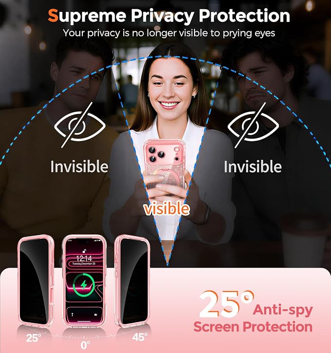 Twinkle Design Privacy Case for iPhone 17 Pro Max - Image 4