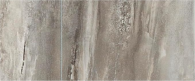 Palisade 4.5in x 11in Waterproof Vinyl Shower Surround Sample in Louvre Granite