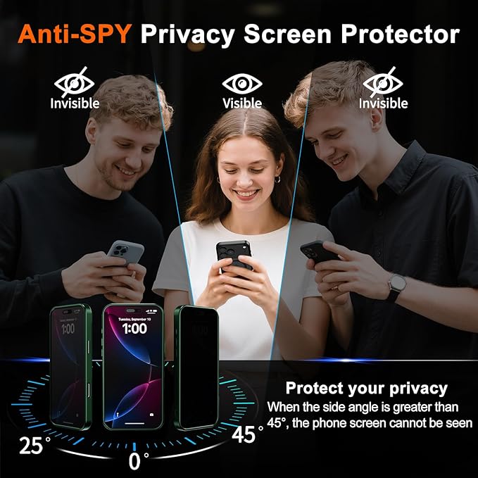 for iPhone 17 Case with Privacy Screen Protector and Camera Protection - Image 7