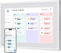 Digital Touchscreen Calendar 10.1 Inch – Interactive Electronic Calendar & Smart Family Hub with Cross-Device Sync, Schedules Reminders, Chore Chart, Rewards & Photo Display, Desk Mount