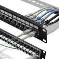 Rapink Patch Panel 24 Port Cat6A by Rapink
