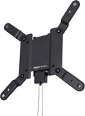 Amazon Basics Fixed Flat TV Wall Mount fits 12 to 40 inch TVs and VESA 200x200, Black