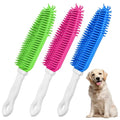 Akamino 3 Pieces Pet Hair Remover - Car & Auto Detailing Brush, Lint Remover for Dogs Cats, Rubber Massage Brush for Furniture, Car Interiors, Carpet