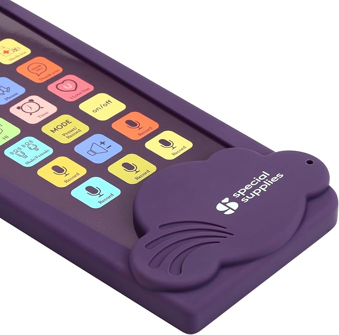 Talker Buddy AAC Communication Device for Non-Verbal Kids & Adults – Speech Therapy Aid, Recordable Talking Device, Portable AAC Device for Special Needs, Hospital, Home, School