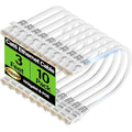 Cat6 Ethernet Cable 10Gbps 3 ft, UTP Ethernet Cable Cat 6, Flexible Bare Copper by Unknown