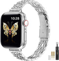 MioHHR Slim Metal Band Compatible by ProfessionalStainlessSteelWatchBandCase