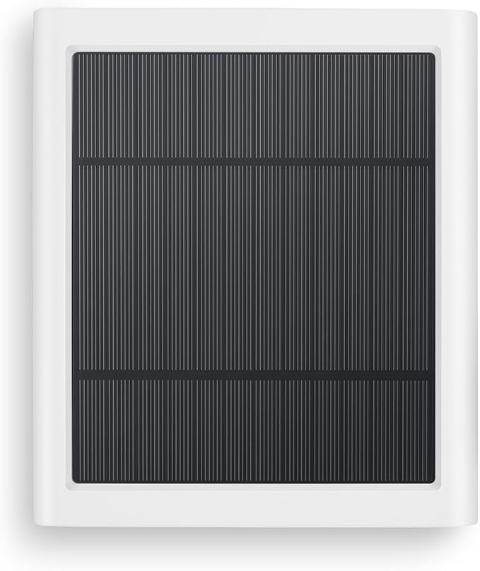 Solar Panel for Ring Camera, 4W Solar Charger Compatible by Paodekua