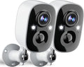 Security Cameras Wireless Outdoor, 2.5K WiFi Battery Powered Cameras by Unknown