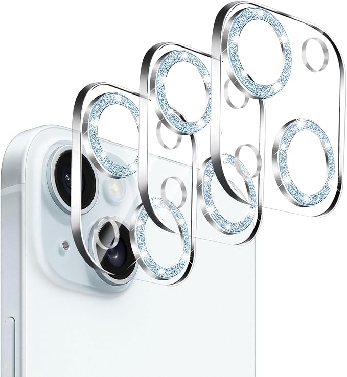 Dengduoduo 3 Pack Tempered Glass Camera Lens Protector by Dengduoduo