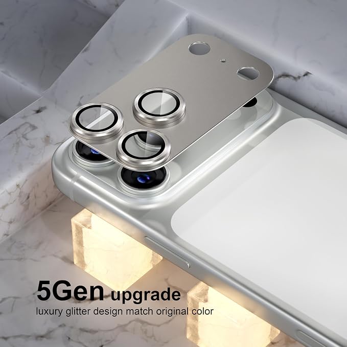 Choiche Compatible for iPhone 17 Pro Max Camera Lens Protector, Strong - Image 7