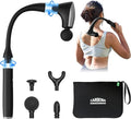 CAREKING 2-in-1 Detachable Muscle Massage Gun Deep Tissue with 20'' Extension Handle, Back and Neck Massager for Pain Relief, Handheld Massager for Shoulder Lower Back Leg Waist, FSA-HSA Eligible