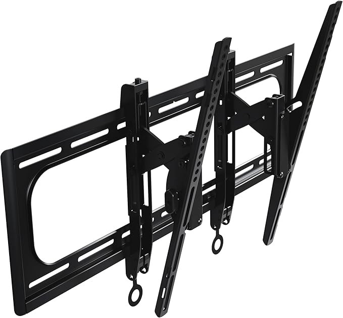 SANUS Preferred Extendable Tilt TV Wall Mount for 42 to 90 inch Screens up to 150lbs - 5.7” Extension Provides Max 12 deg Tilt to Reduce Glare - Easy DIY Install w/Included Hardware - SLT4-B1