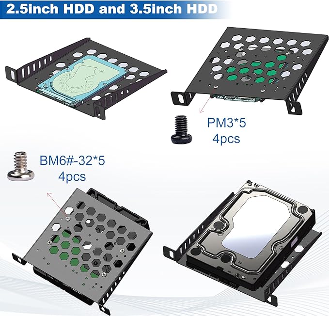 GeeekPi DeskPi RackMate TT Mini Server Cabinet for Mini PC, Network, Servers, Audio, and Video Equipment