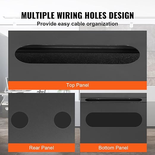 VEVOR 12U Wall Mount Network Cabinet, 15.5'' Deep Server Rack Cabinet Enclosure - Image 6
