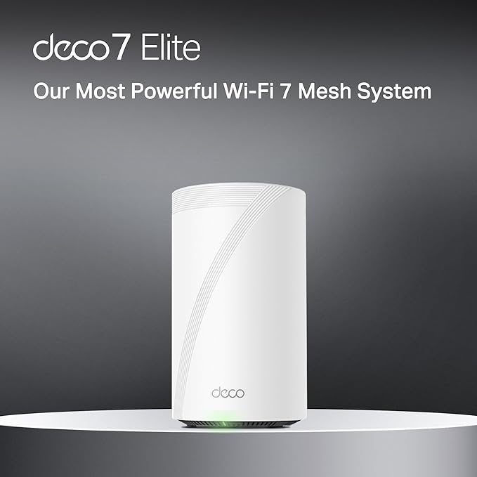 TP-Link Deco 7 Elite BE95 Quad-Band WiFi 7 BE33000 Whole Home Mesh System - Image 2