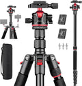 78" Porfessional Tripod for Camera & Phone, Victiv Aluminum Camera Tripod by Victiv