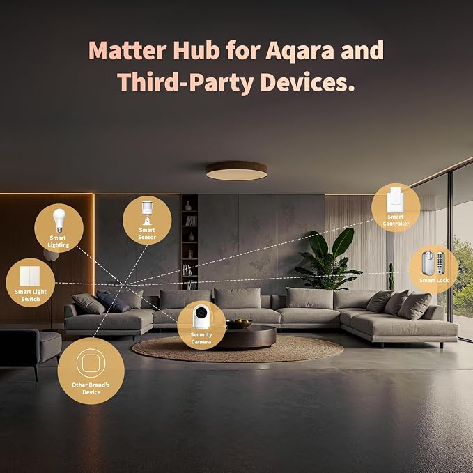 Aqara Water Leak Sensor 3 Pack & Zigbee Hub Kits, Zigbee Wireless Water Leak - Image 7