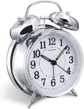 Peakeep 4 inches Twin Bell Loud Alarm Clock by PEAKEEP