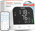 iHealth Track Pro Upper Arm Blood Pressure Monitor, Full-View LED Screen, Body & Cuff Detection, App-Enabled for iOS & Android, Adjustable Cuff Large Adults Arm Friendly