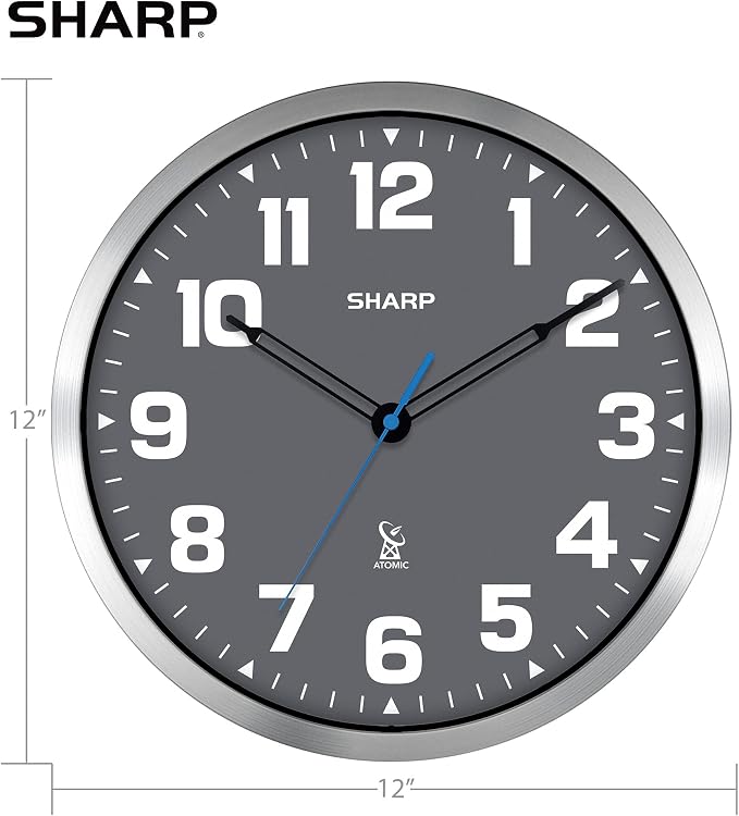 Sharp Atomic Analog Wall Clock - Image 4