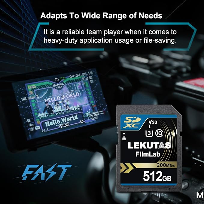 512GB SDXC UHS-I Memory Card - Image 4